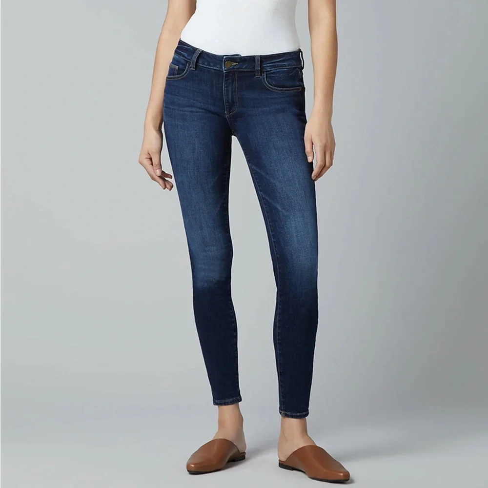 DL1961 Emma Low-rise Skinny Jeans in Sulton